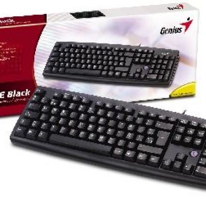 Клавиатура GENIUS KB-06X PS2 palmrest Black 2